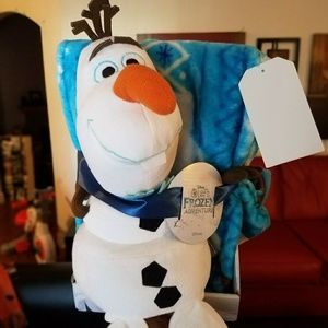 Olaf with Blanket